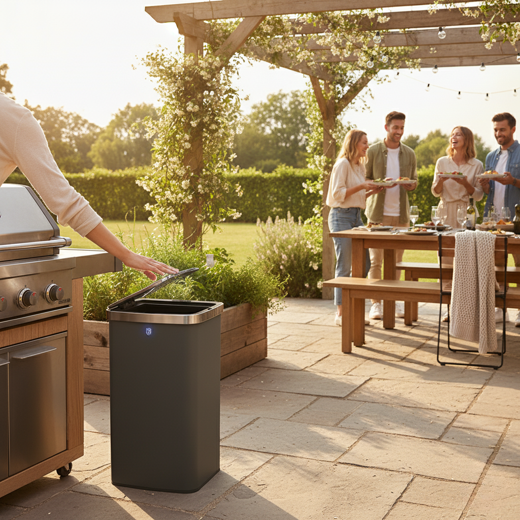 Berlinger Haus 60L Sensor Bin – Anthracite