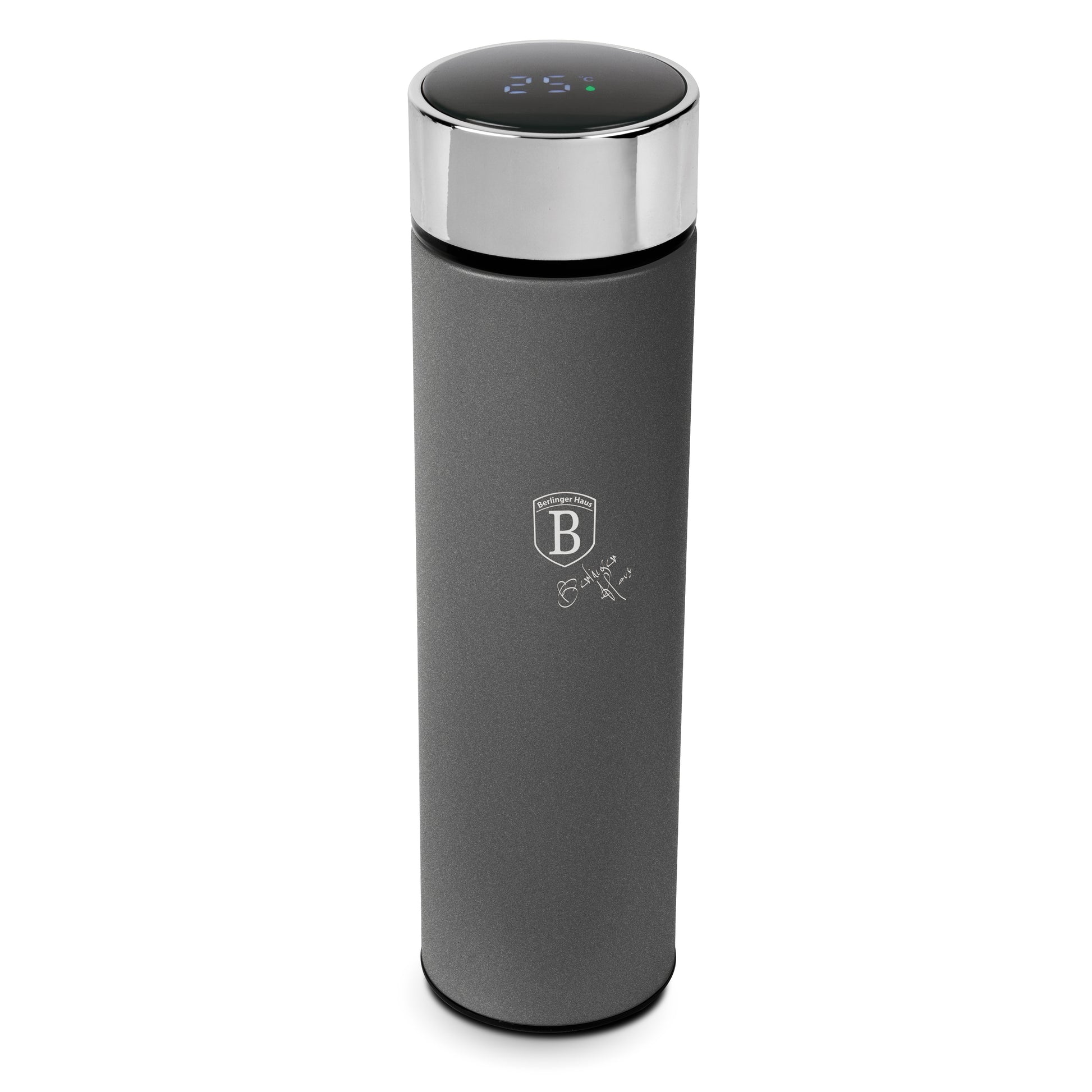 Berlinger Haus 500ml Vacuum Flask with LED Temperature Display - Anthracite