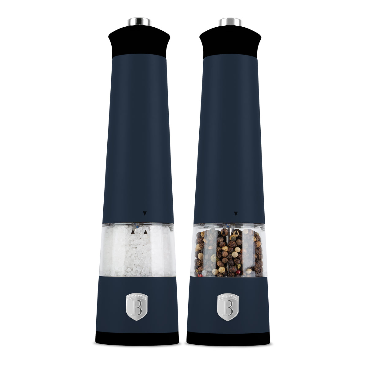 Berlinger Haus 2-Piece Electric Pepper and Salt Mill Set - Deep Sea