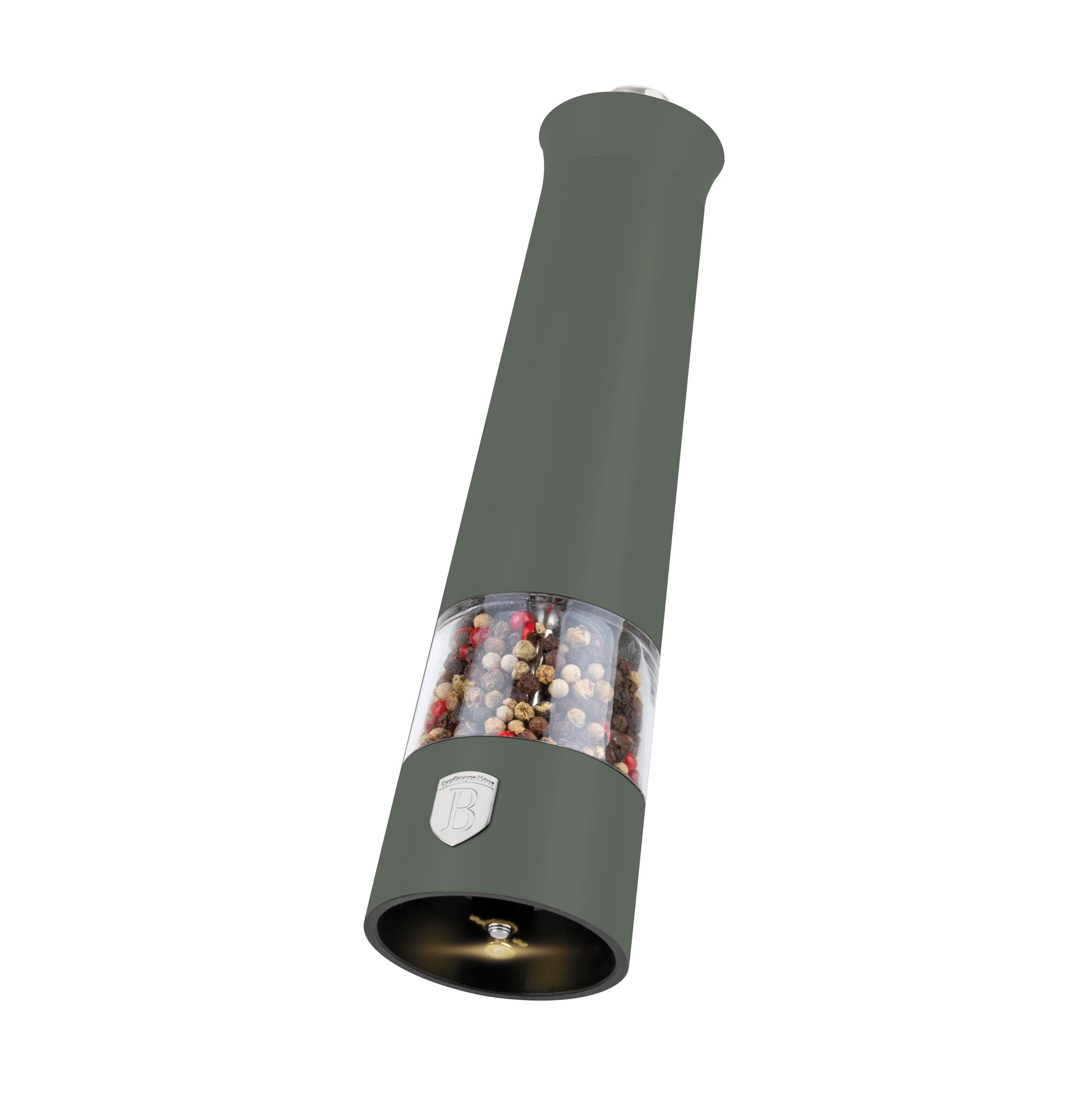 Berlinger Haus 2-Piece Electric Pepper and Salt Mill Set - Matte Green
