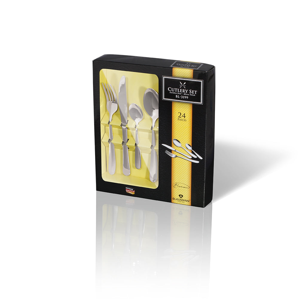 Blaumann 24 Piece Stainless Steel Cutlery Set