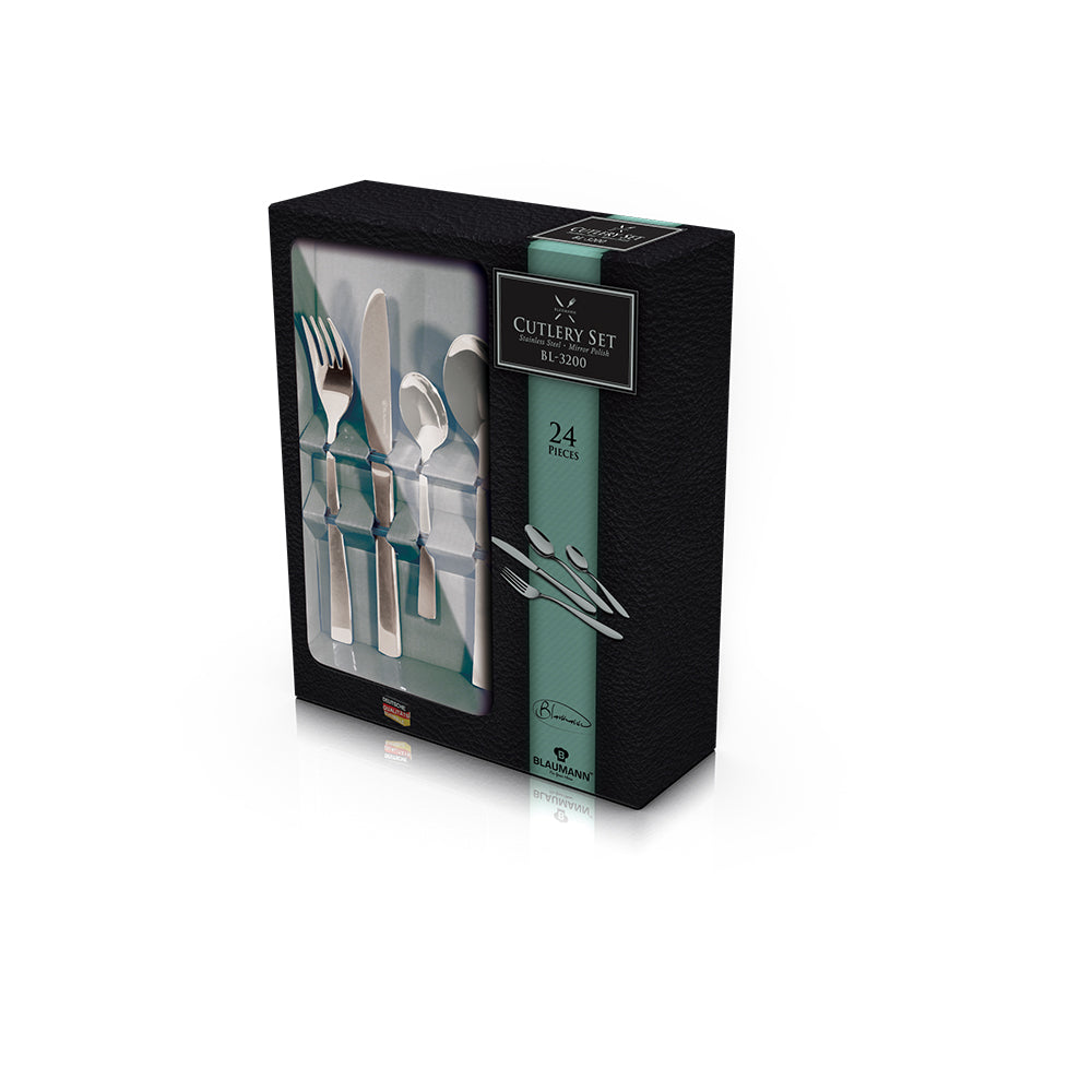 Blaumann 24-Piece Stainless Steel Cutlery Set