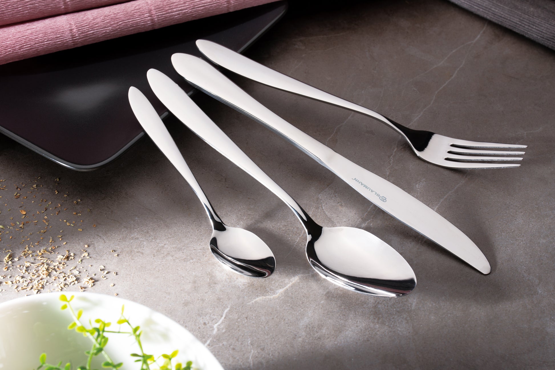 Blaumann 24-Piece Stainless Steel Cutlery Set