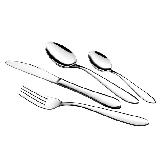 Blaumann 38-Piece Mirror Finish Cutlery Set - Gourmet Line