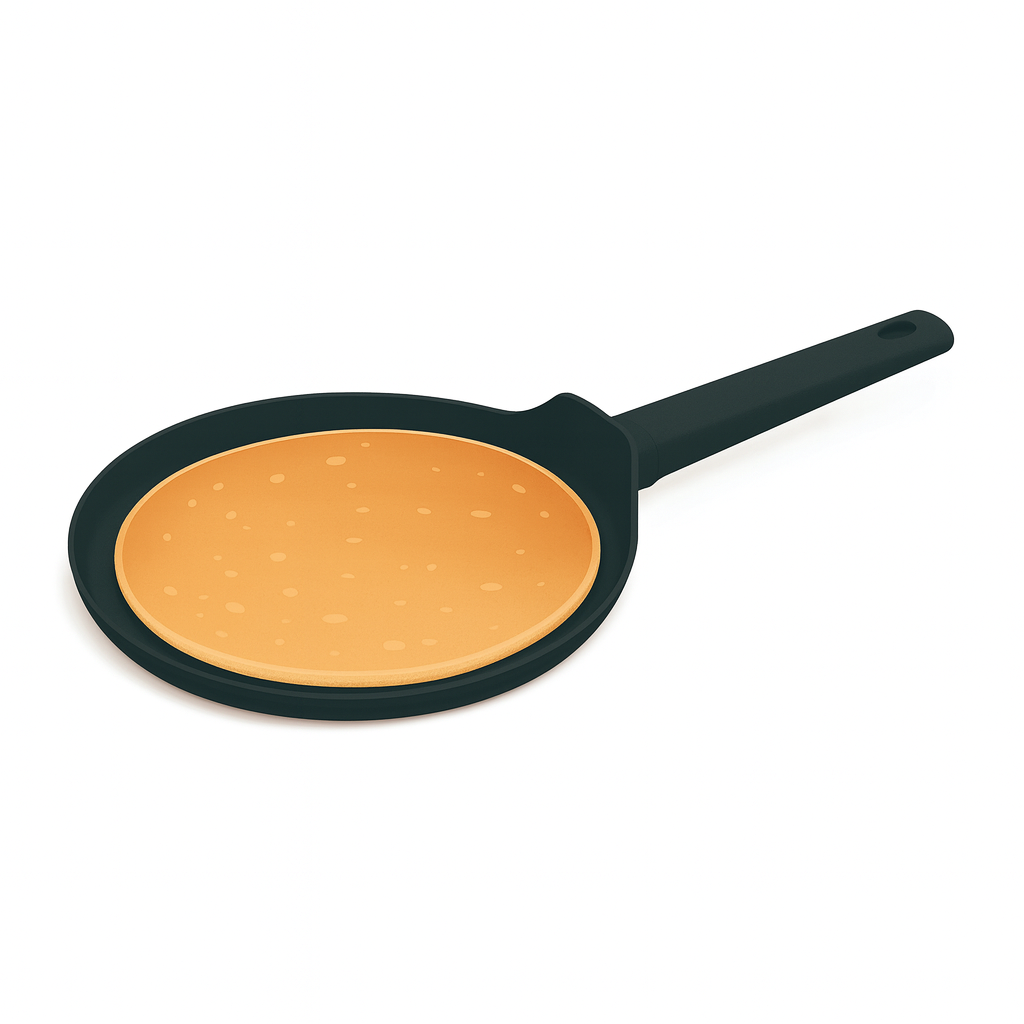 Blaumann 25cm Titan Non-Stick Coating Pancake Pan – Black
