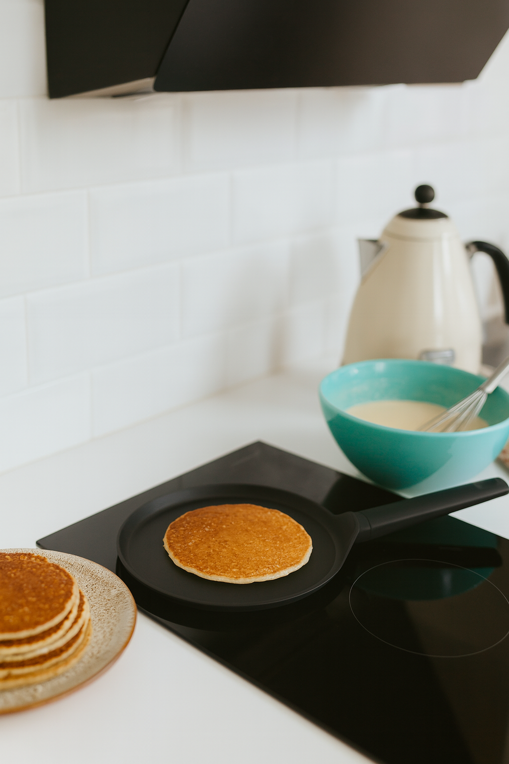 Blaumann 25cm Titan Non-Stick Coating Pancake Pan – Black