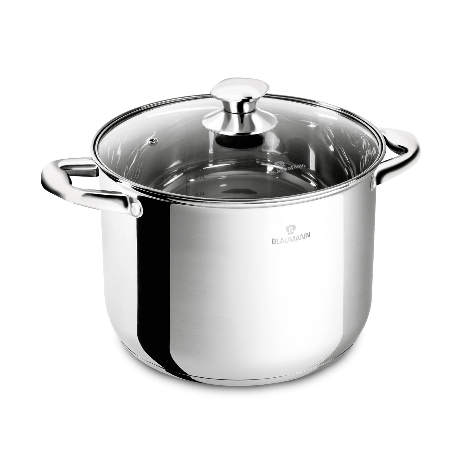 Blaumann 24cm Stainless Steel Stock Pot with Lid – Gourmet Line