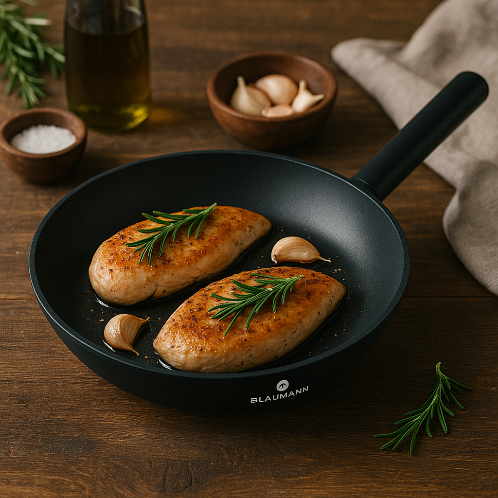 Blaumann 24cm Titan Non-Stick Coating Frypan – Black
