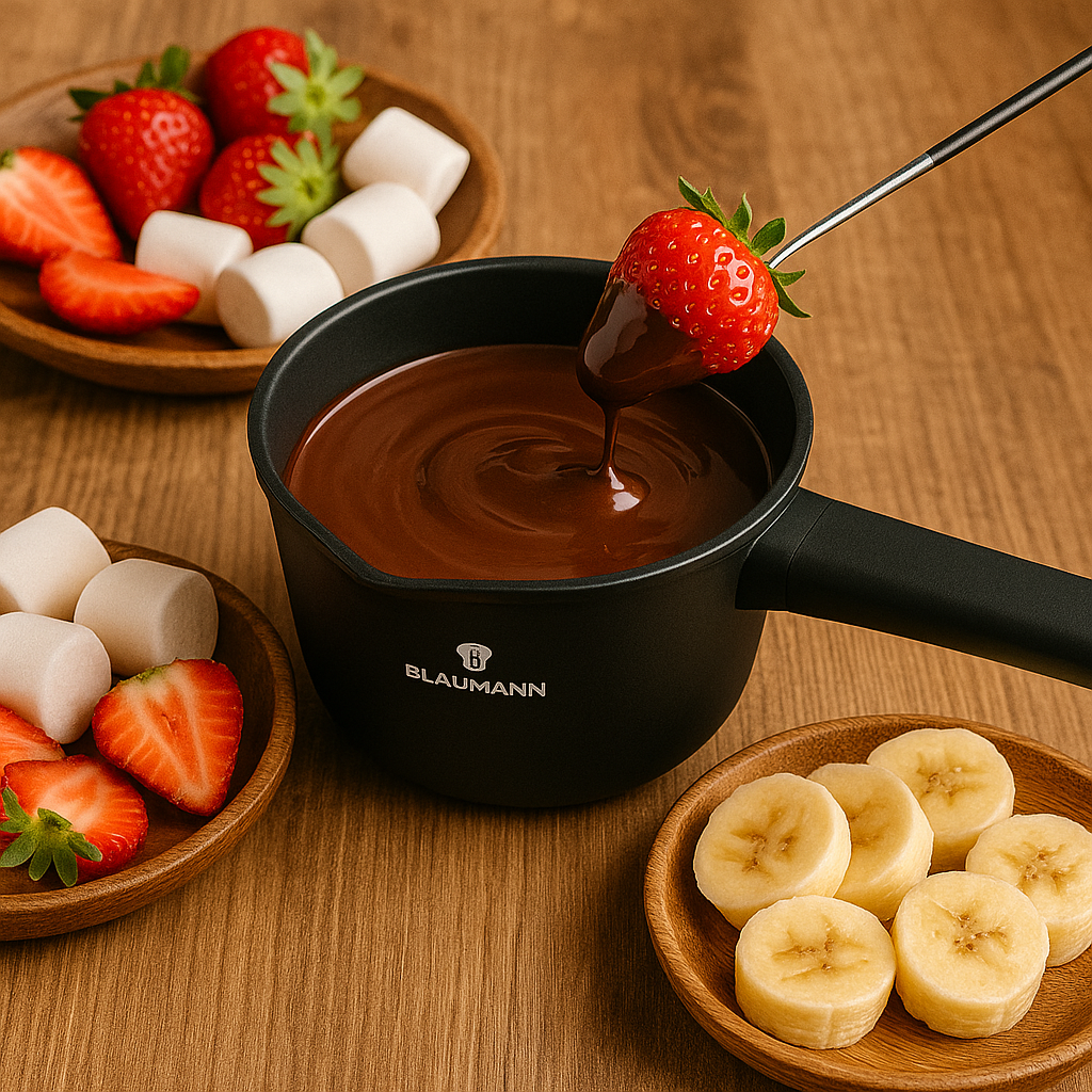 Blaumann 16cm Titan Non-Stick Coating Sauce Pan – Black