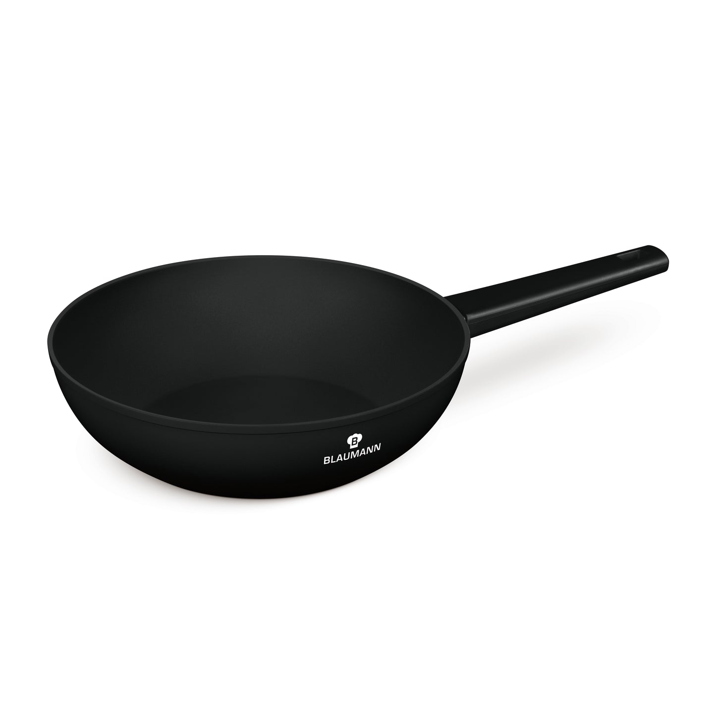 Blaumann 28cm Titan Non-Stick Coating Wok – Black
