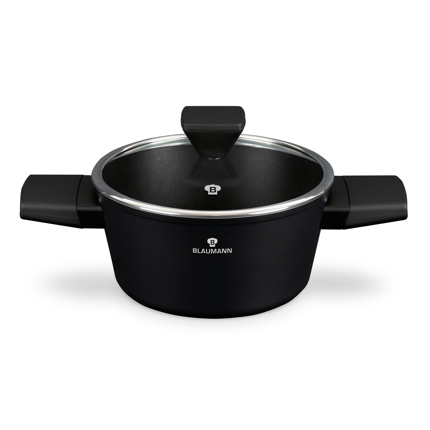 Blaumann 20cm Titan Non-Stick Coating Casserole – Black