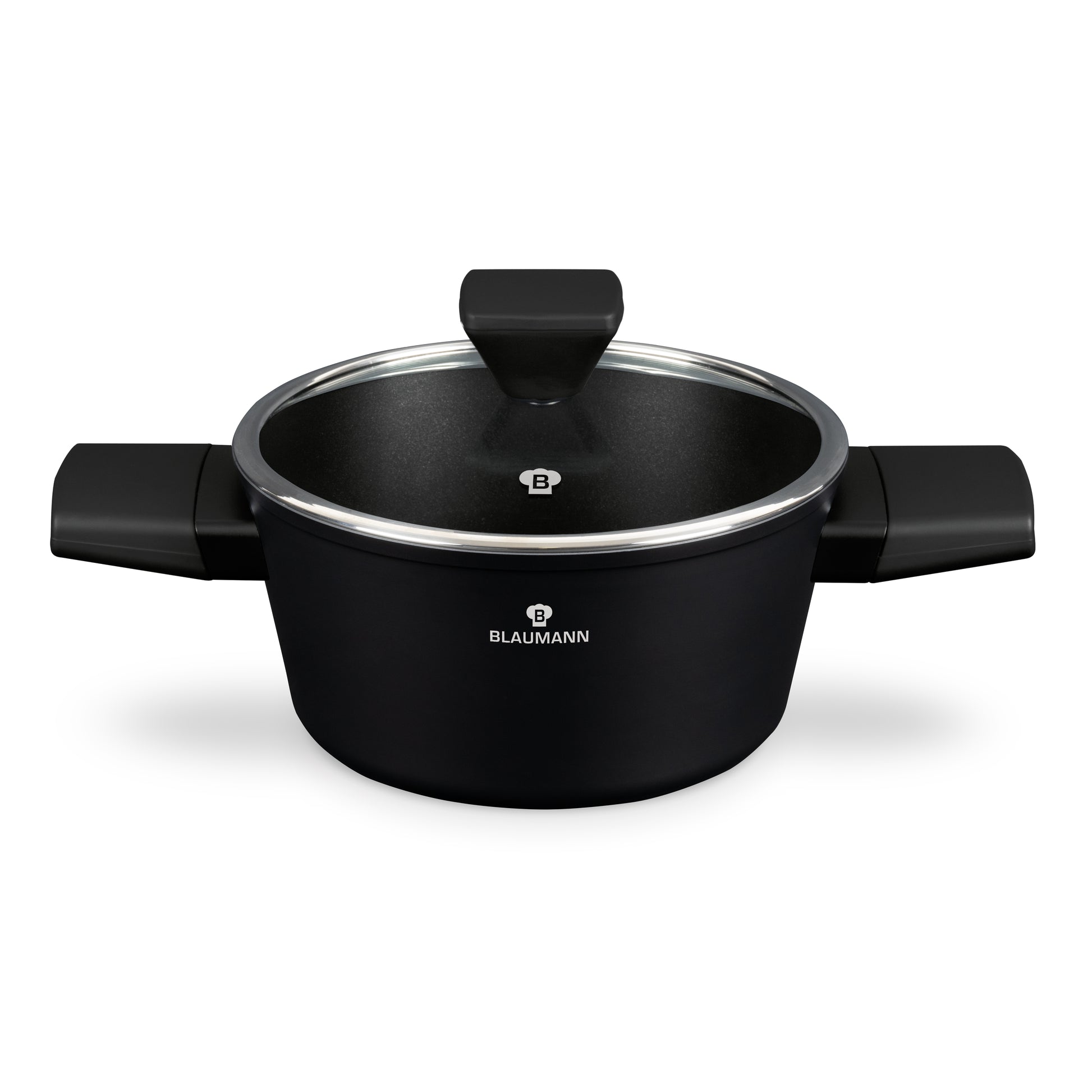 Blaumann 20cm Titan Non-Stick Coating Casserole – Black