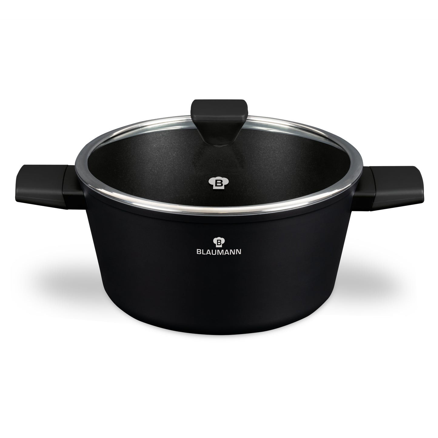 Blaumann 28cm Titan Non-Stick Coating Casserole – Black
