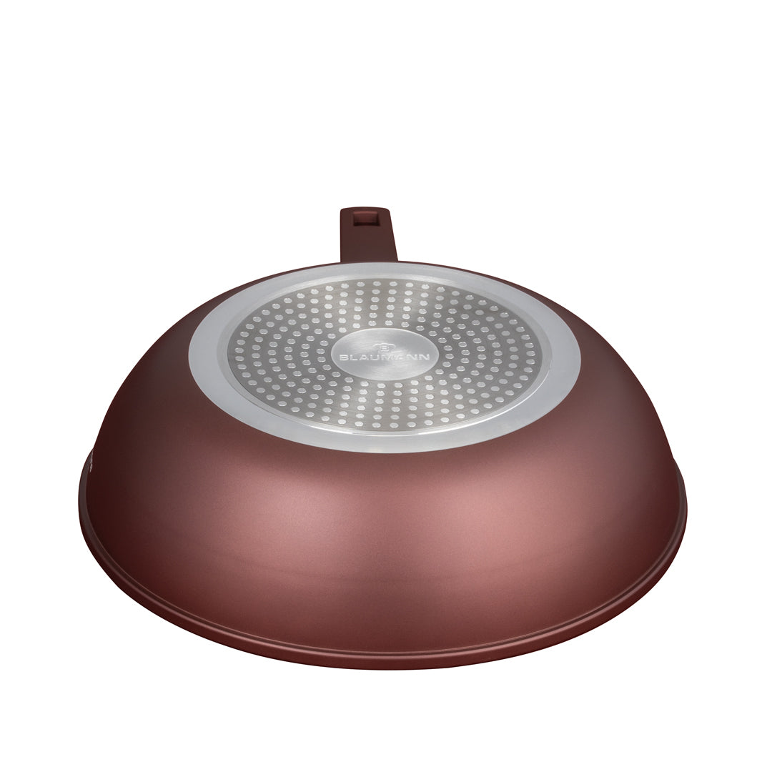 Blaumann 28cm Ceramic Non-Stick Wok - Cera Stone