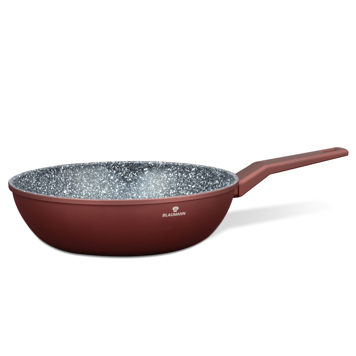 Blaumann 28cm Ceramic Non-Stick Wok - Cera Stone
