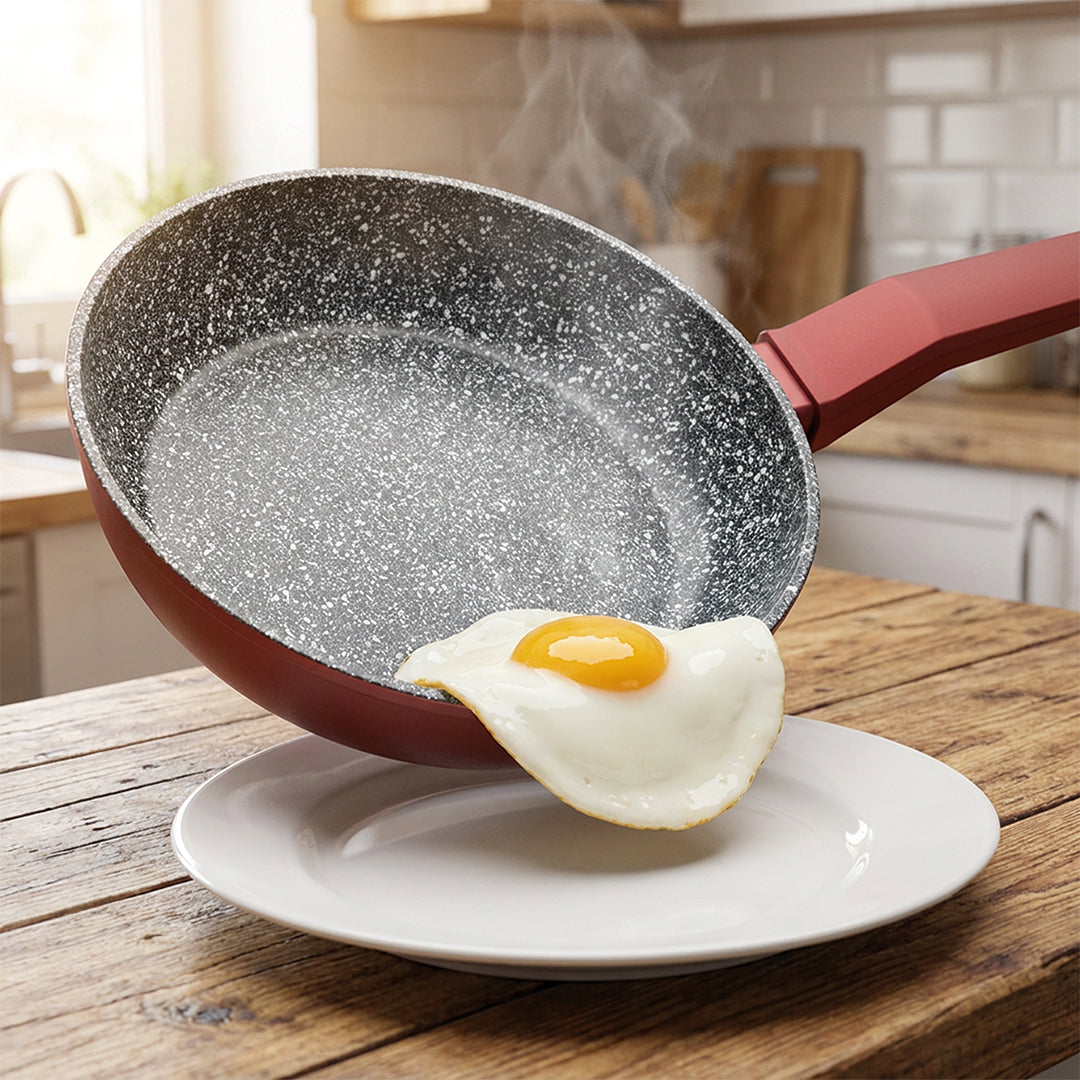 Blaumann 28cm Ceramic Non-Stick Wok - Cera Stone