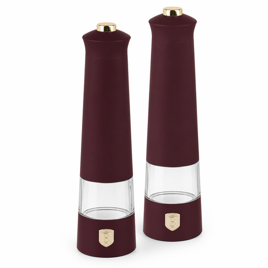Berlinger Haus 2-Piece Electric Salt & Pepper Mill Set, Leonardo