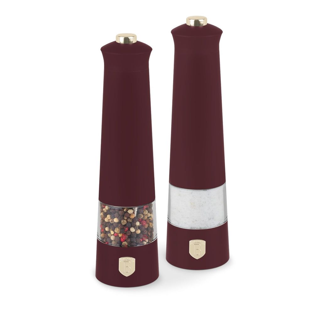 Berlinger Haus 2-Piece Electric Salt & Pepper Mill Set, Leonardo