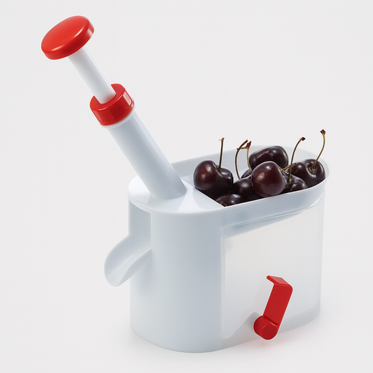 Blaumann Plastic Cherry & Olive Corer with Stainless Steel Blade - Set of 2
