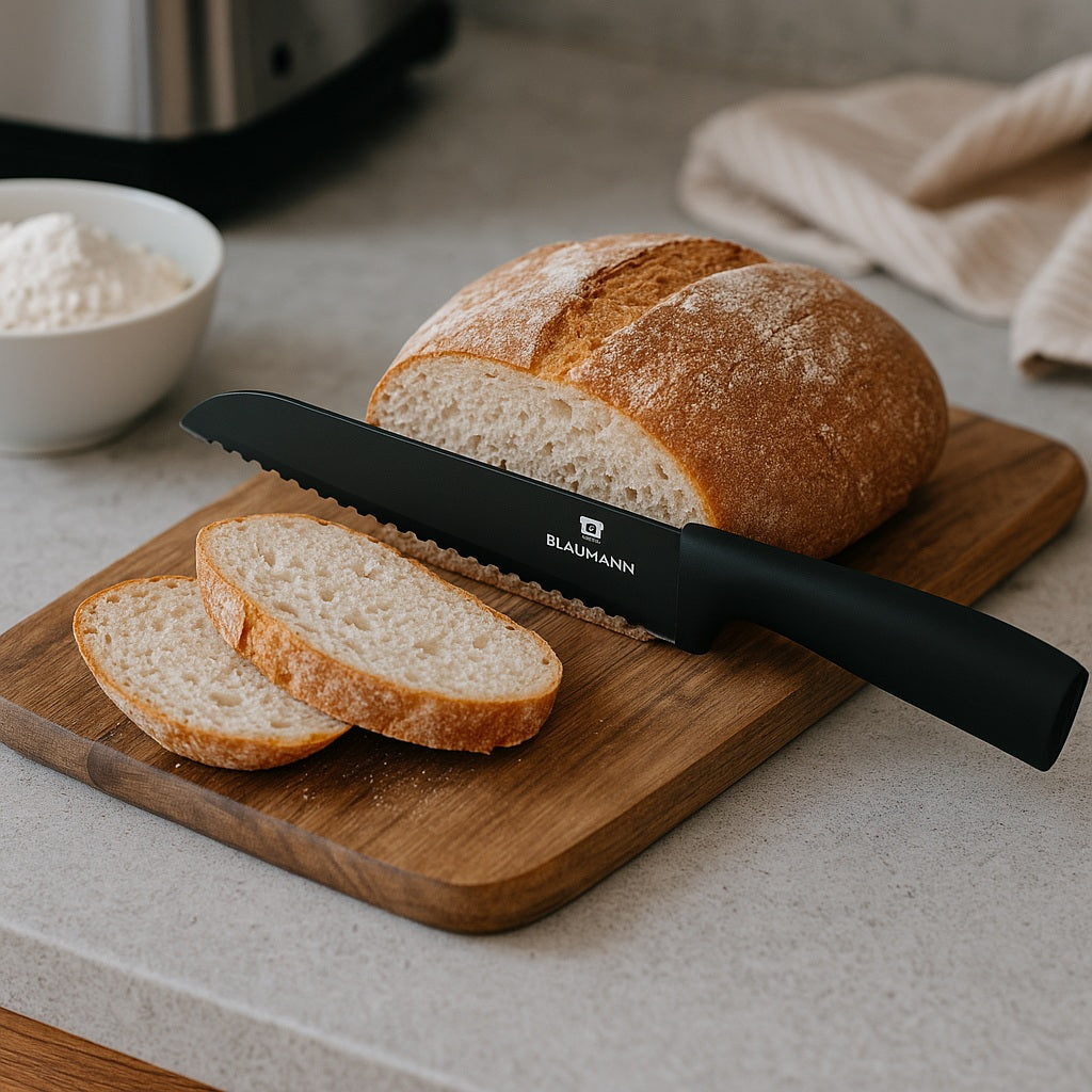 Berlinger Haus 6-Piece Stainless Steel Knife Set – Black