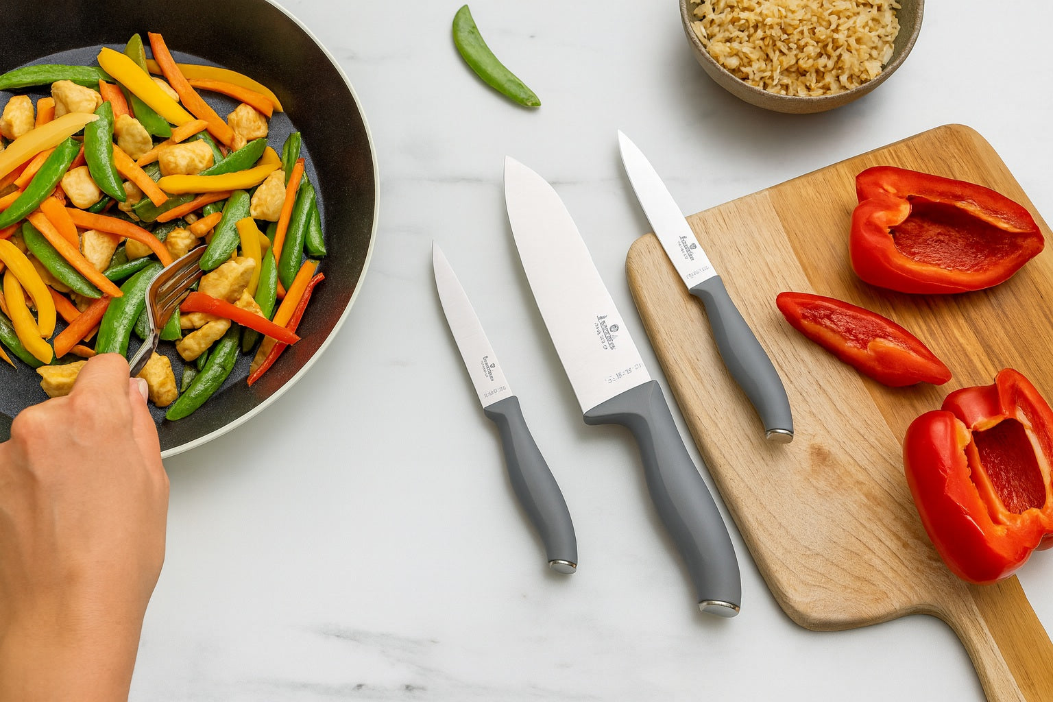 Berlinger Haus 4-Piece Stainless Steel Knife Set – Aspen