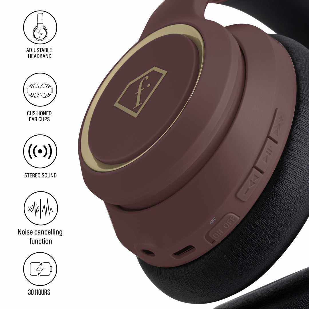 Fashion TV Noise Cancellation Wireless Headphones – Leonardo