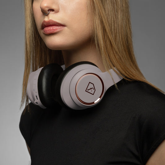Fashion TV Noise Cancellation Wireless Headphones – Taupe