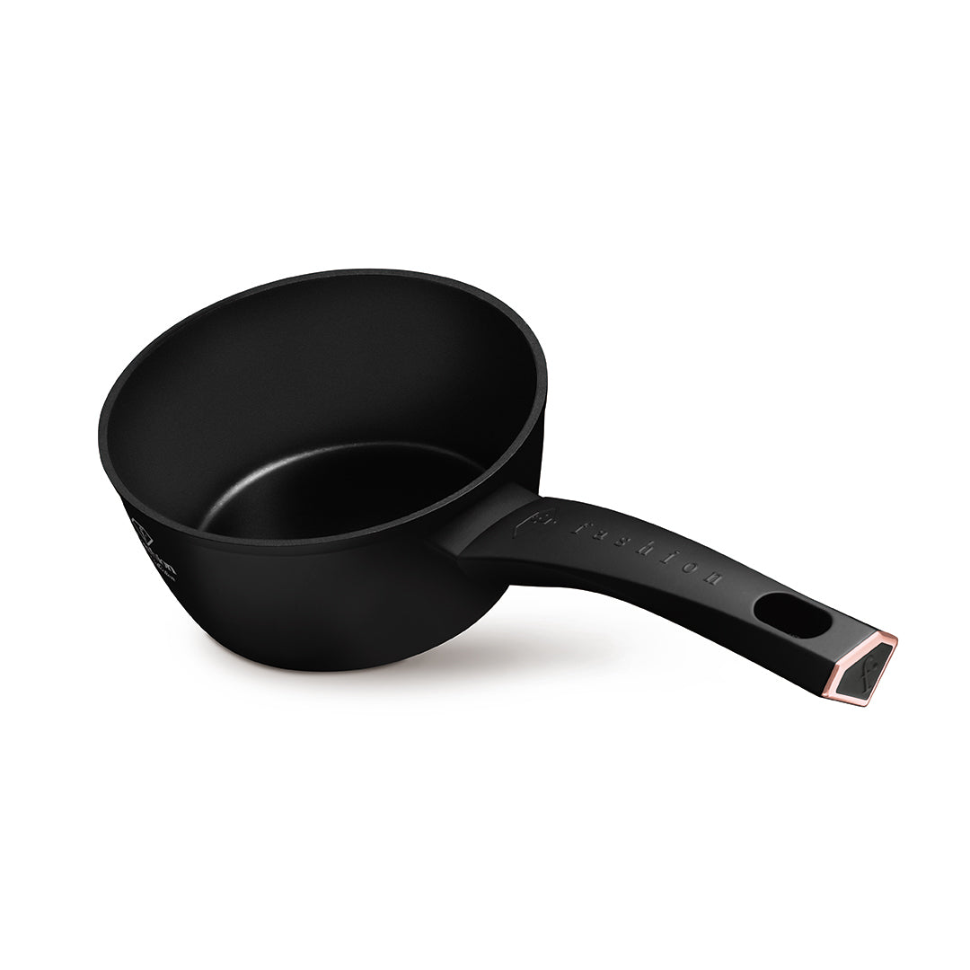 Fashion By Berlinger Haus 16cm TitanPro Non-Stick Sauce Pan - Matte Black