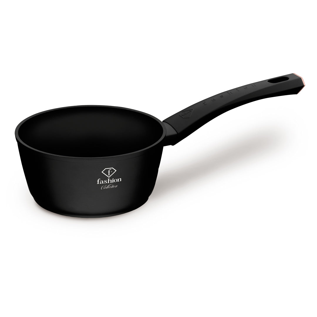 Fashion By Berlinger Haus 16cm TitanPro Non-Stick Sauce Pan - Matte Black