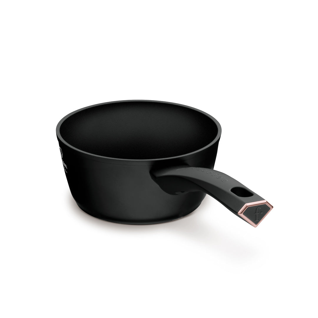 Fashion By Berlinger Haus 16cm TitanPro Non-Stick Sauce Pan - Matte Black