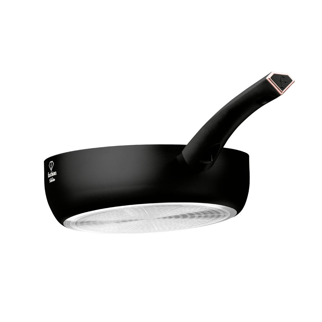 Fashion By Berlinger Haus 26cm Titan Pro Non-Stick Flip Frypan - Black Rose