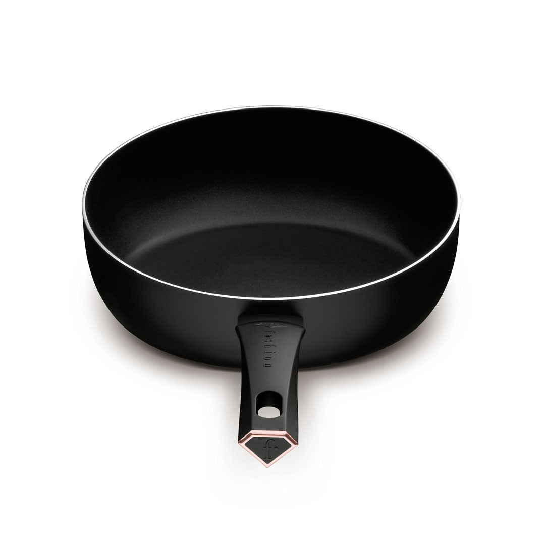 Fashion By Berlinger Haus 26cm Titan Pro Non-Stick Flip Frypan - Black Rose