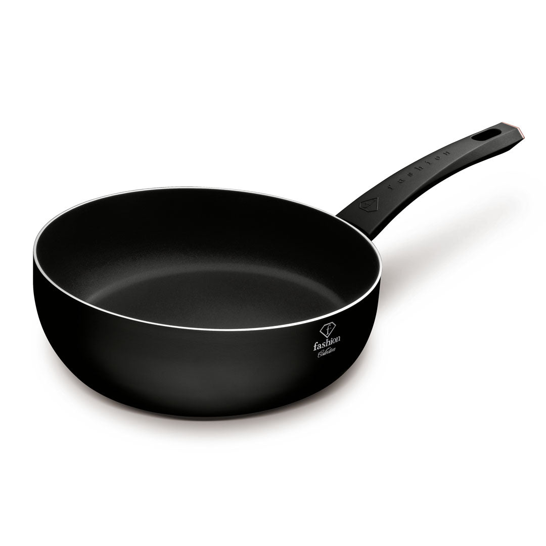 Fashion By Berlinger Haus 26cm Titan Pro Non-Stick Flip Frypan - Black Rose