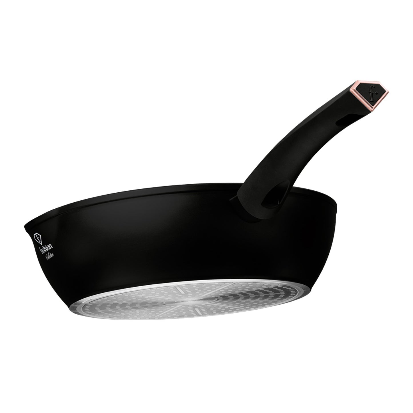 Fashion By Berlinger Haus 28cm TitanPro Non-Stick Deep Frypan - Matte Black