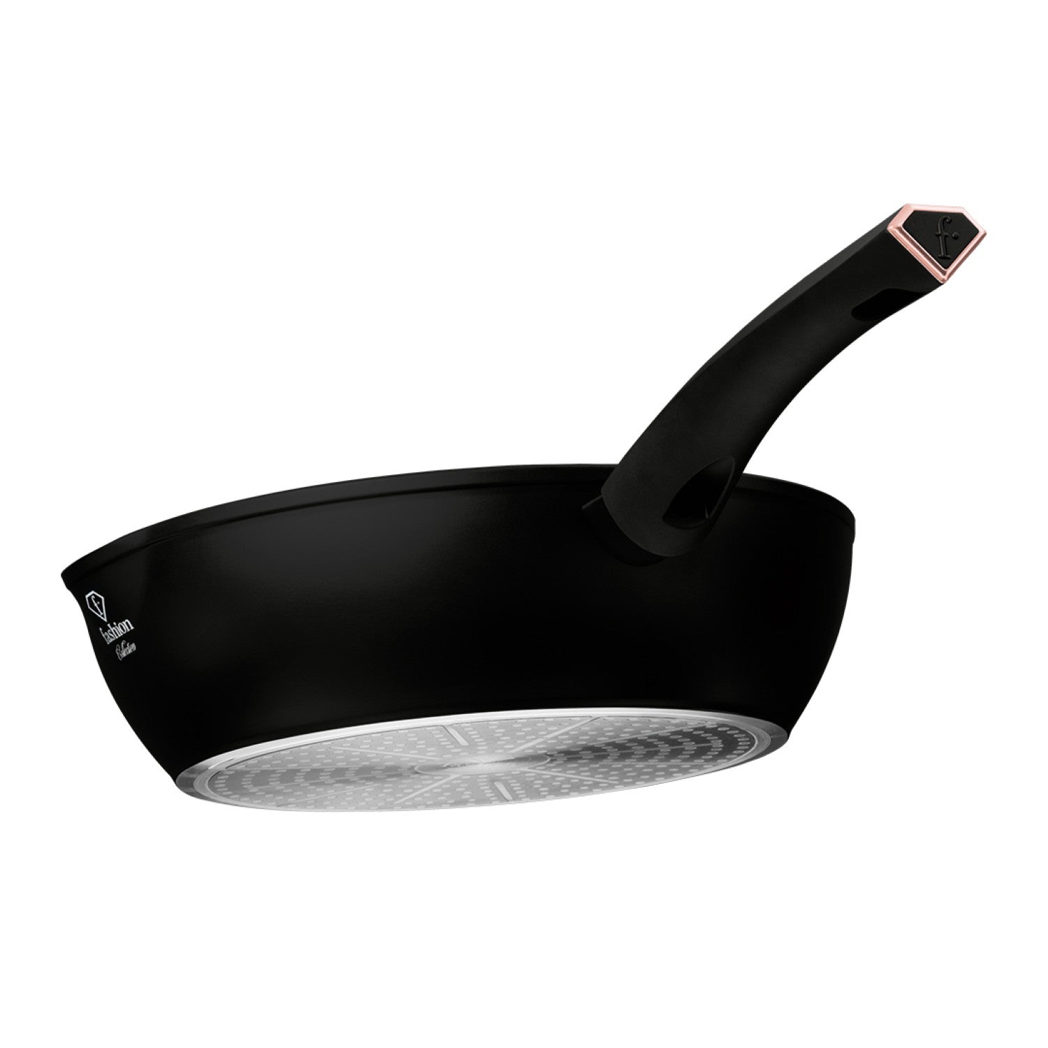 Fashion By Berlinger Haus 28cm TitanPro Non-Stick Deep Frypan - Matte Black