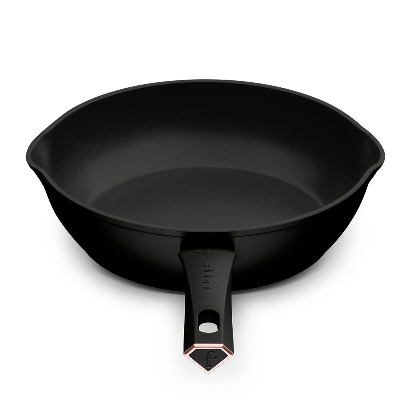 Fashion By Berlinger Haus 28cm TitanPro Non-Stick Deep Frypan - Matte Black
