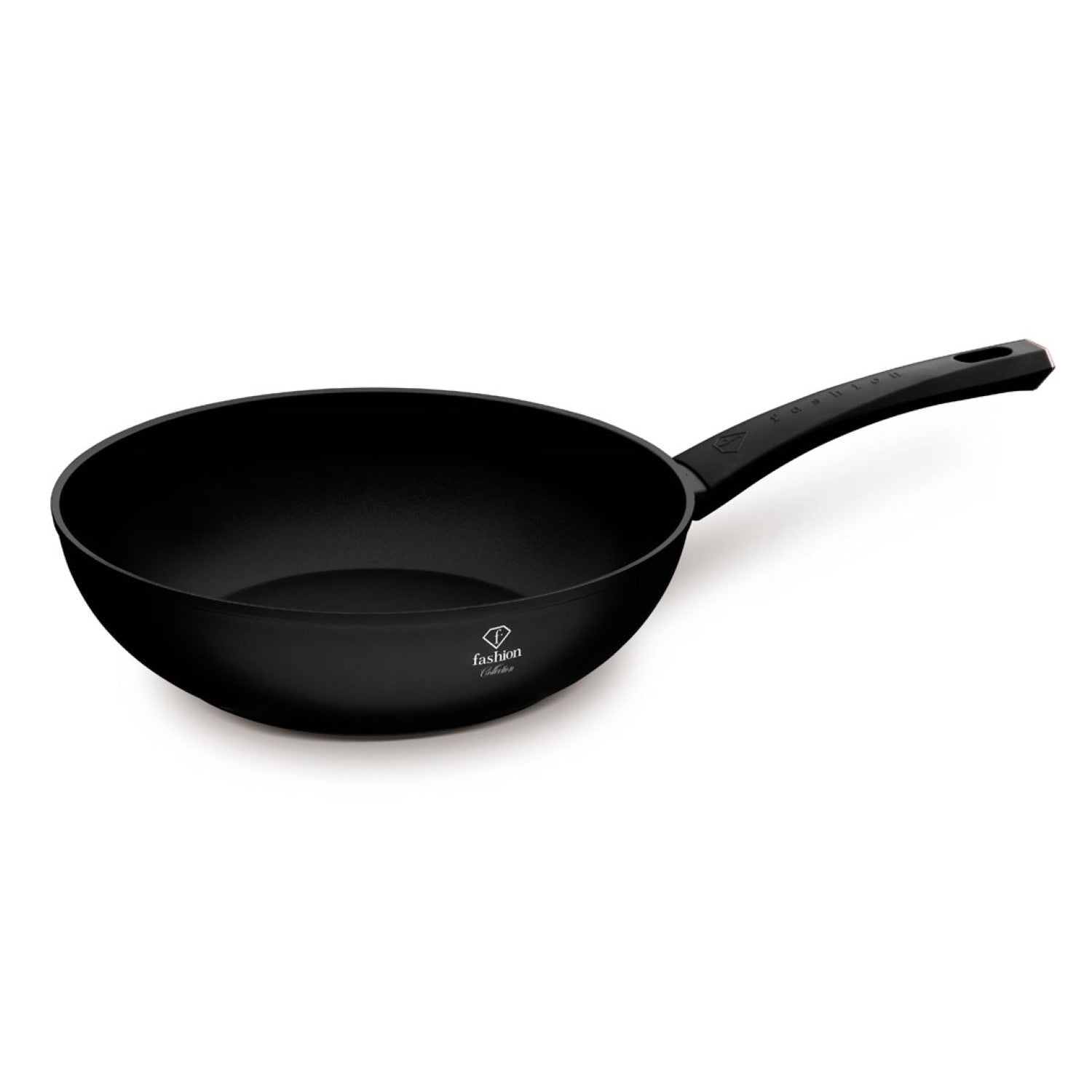 Fashion By Berlinger Haus 28cm TitanPro Non-Stick Wok - Matte Black