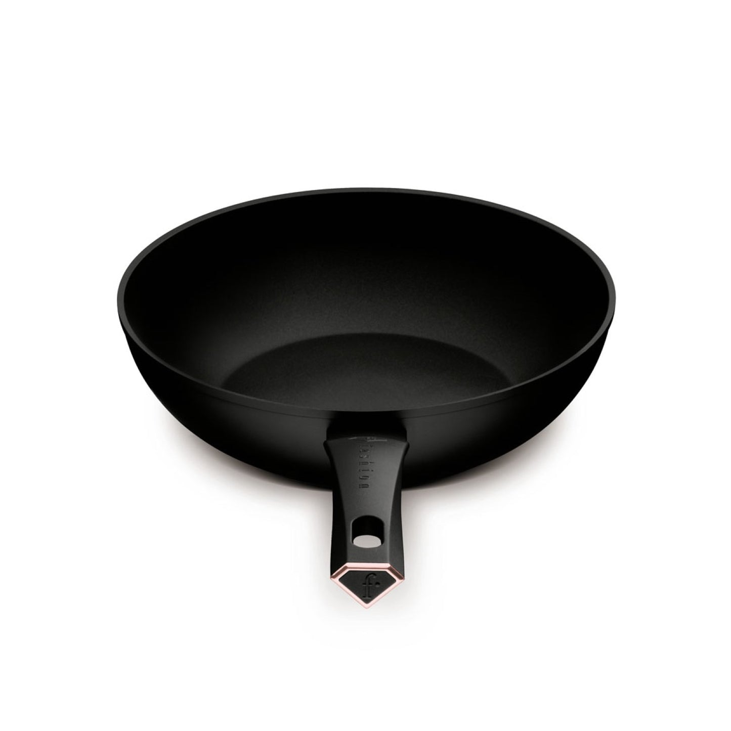 Fashion By Berlinger Haus 28cm TitanPro Non-Stick Wok - Matte Black