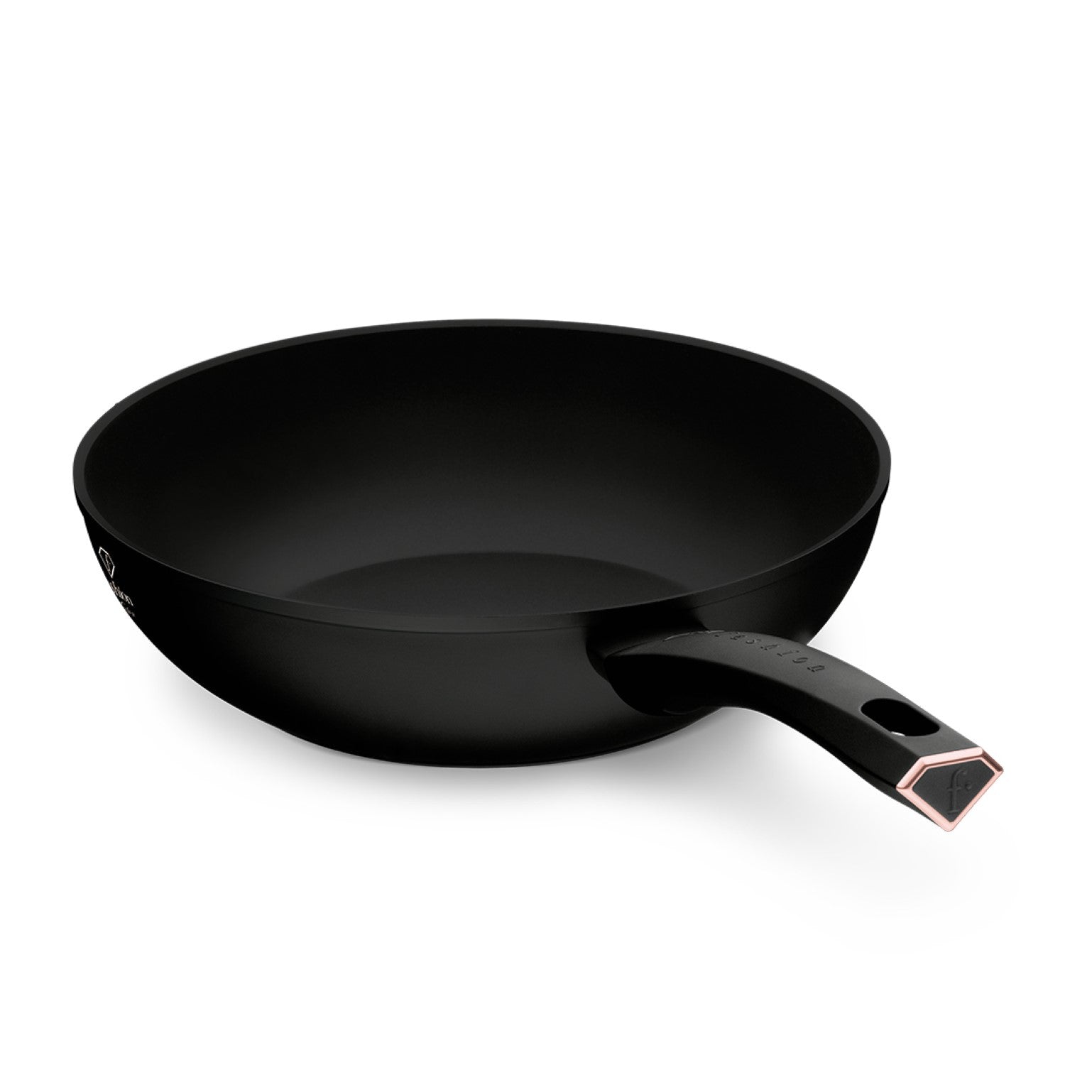 Fashion By Berlinger Haus 28cm TitanPro Non-Stick Wok - Matte Black
