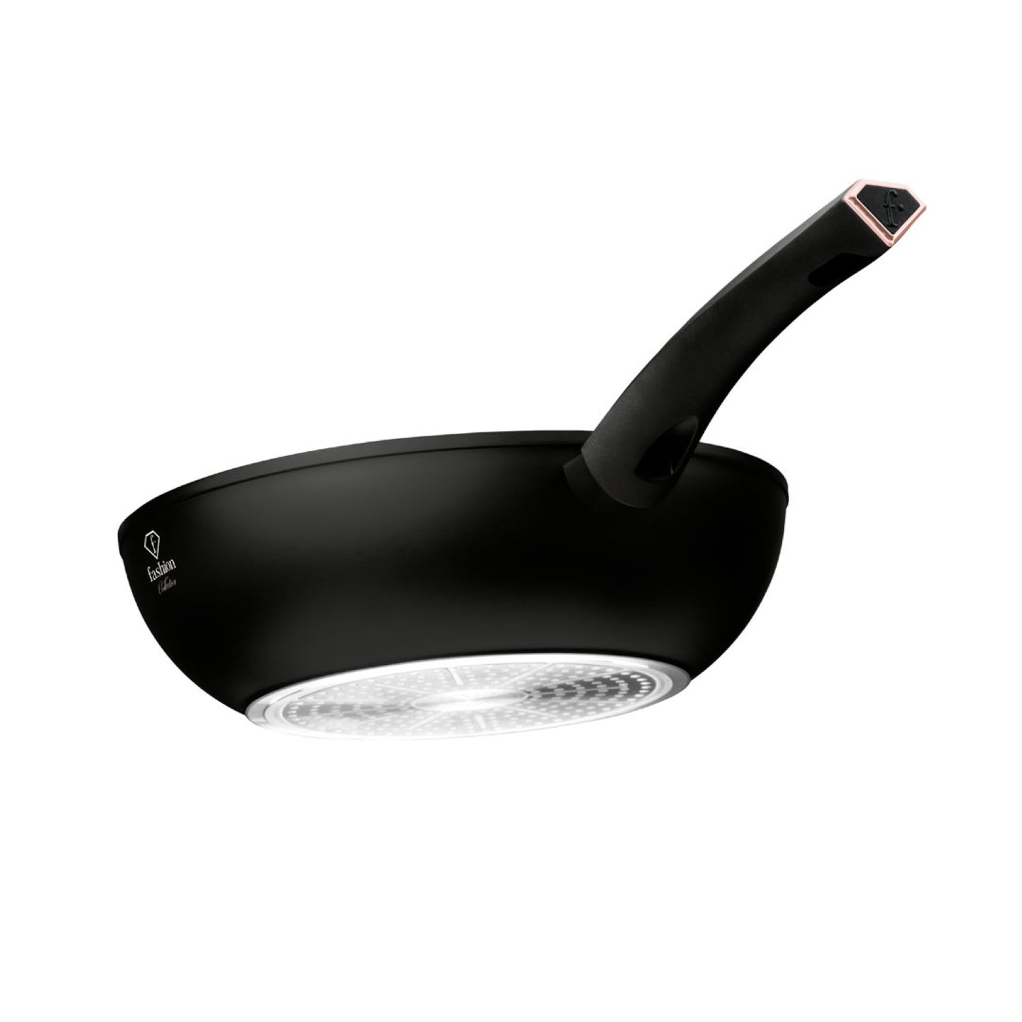 Fashion By Berlinger Haus 28cm TitanPro Non-Stick Wok - Matte Black
