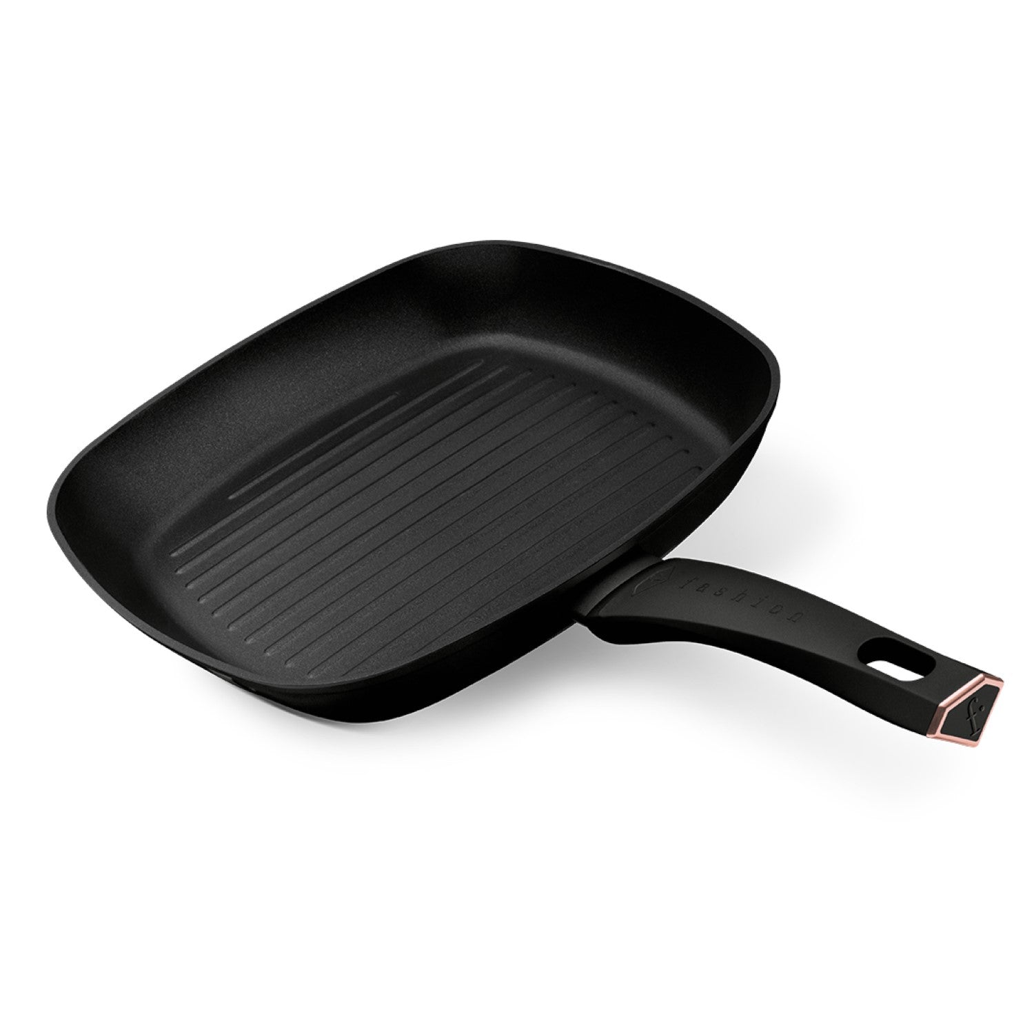 Fashion By Berlinger Haus 28cm TitanPro Non-Stick Grill Pan - Matte Black