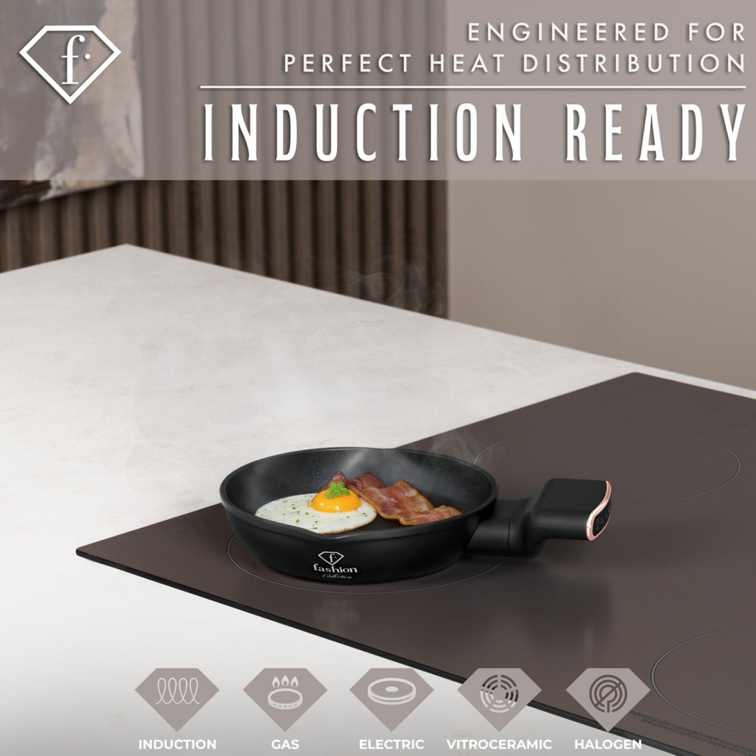 Fashion By Berlinger Haus 16cm TitanPro Non-Stick Mini Pan - Matte Black