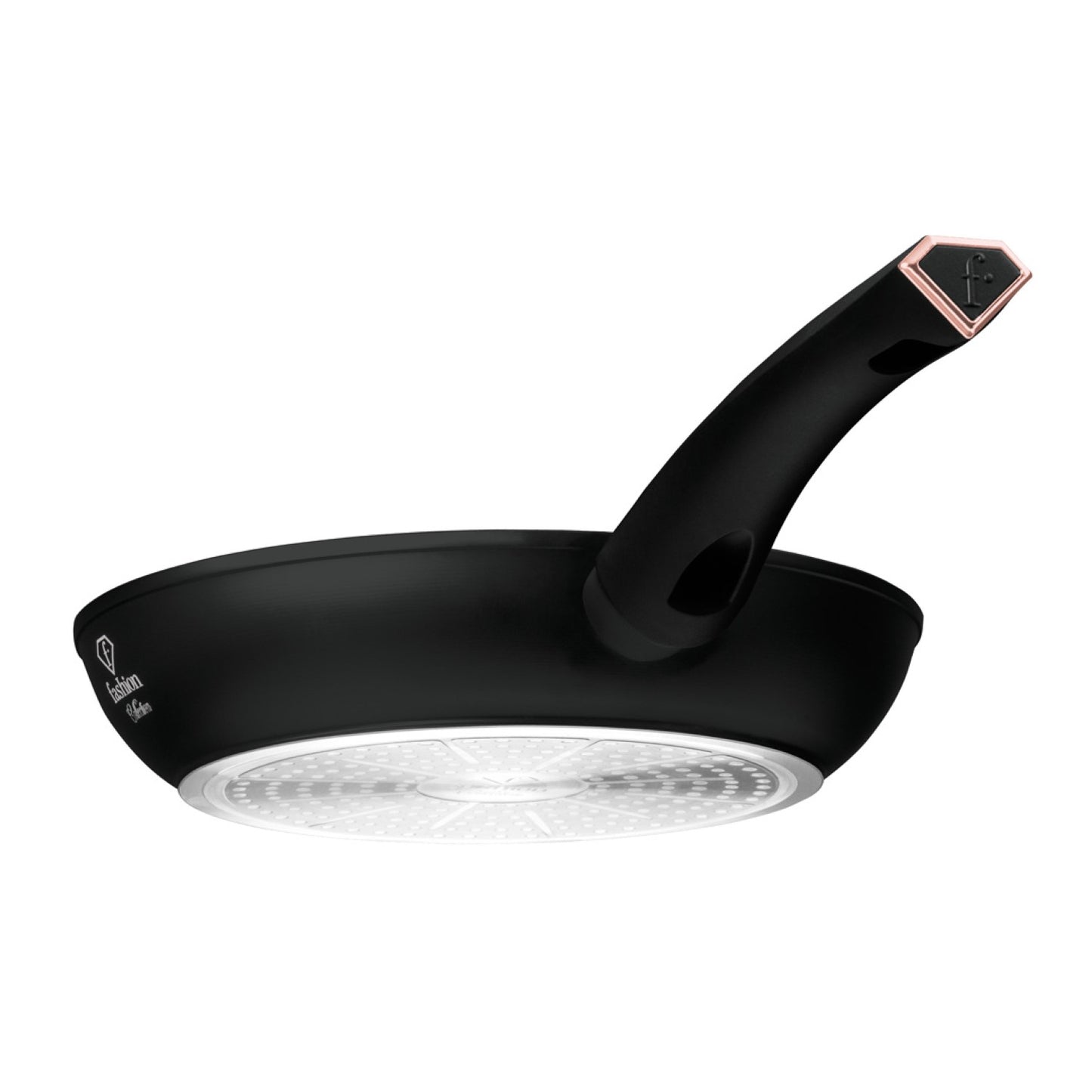 Fashion By Berlinger Haus 4 Piece TitanPro Non-Stick Frypan Set - Matte Black