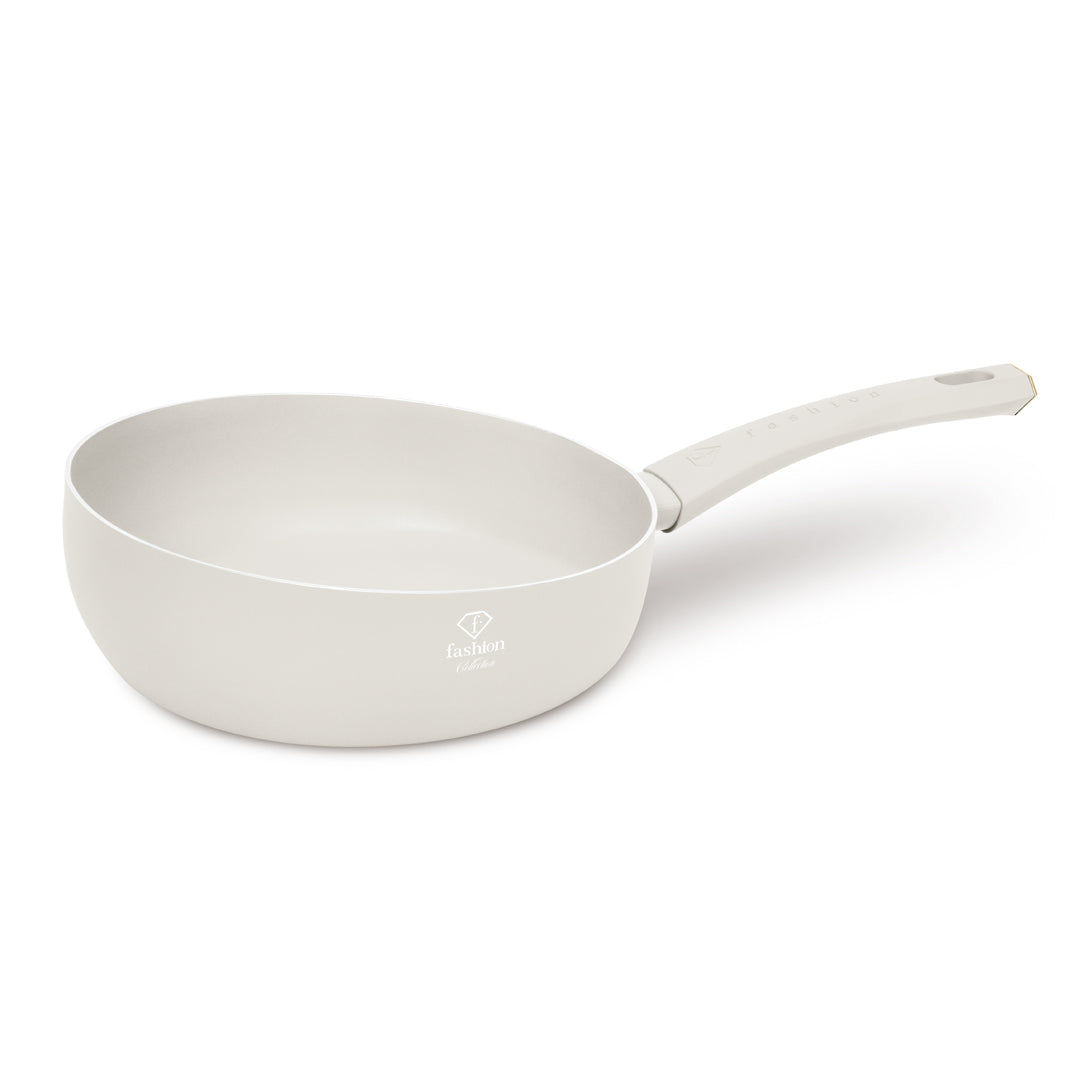Fashion By Berlinger Haus 26cm Titan Pro Non-Stick Flip Frypan - Matt Cream