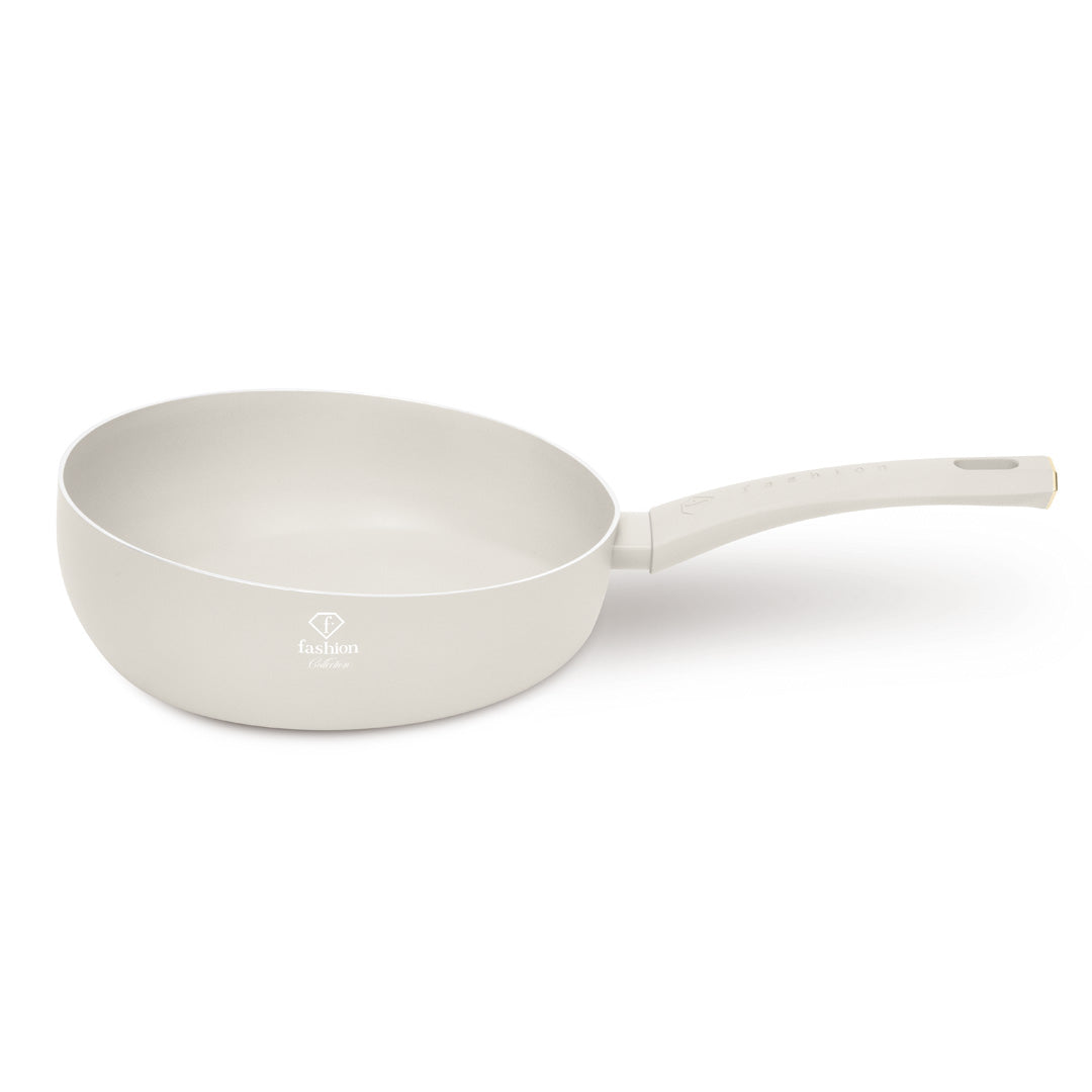 Fashion By Berlinger Haus 26cm Titan Pro Non-Stick Flip Frypan - Matt Cream