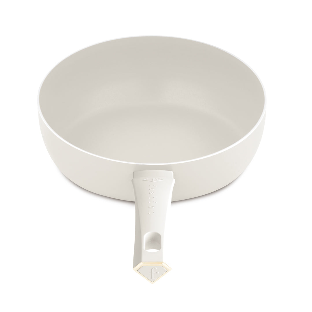 Fashion By Berlinger Haus 26cm Titan Pro Non-Stick Flip Frypan - Matt Cream