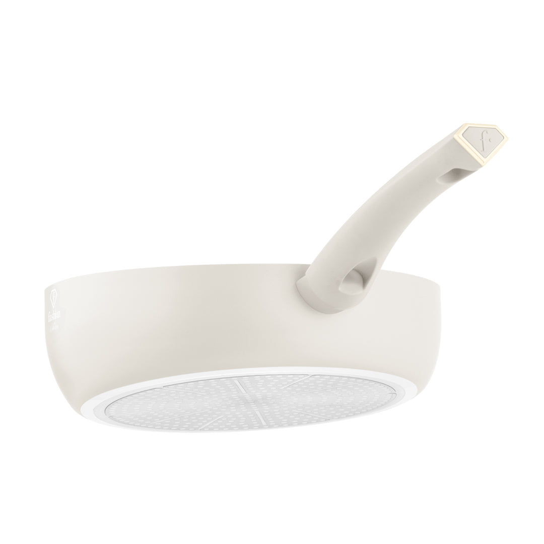 Fashion By Berlinger Haus 26cm Titan Pro Non-Stick Flip Frypan - Matt Cream