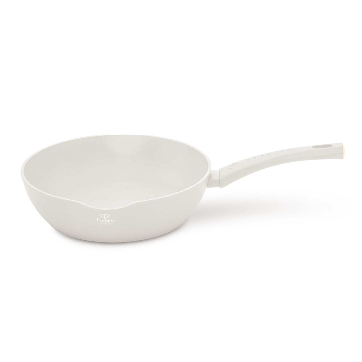 Fashion By Berlinger Haus 28cm TitanPro Non-Stick Deep Frypan - Cream