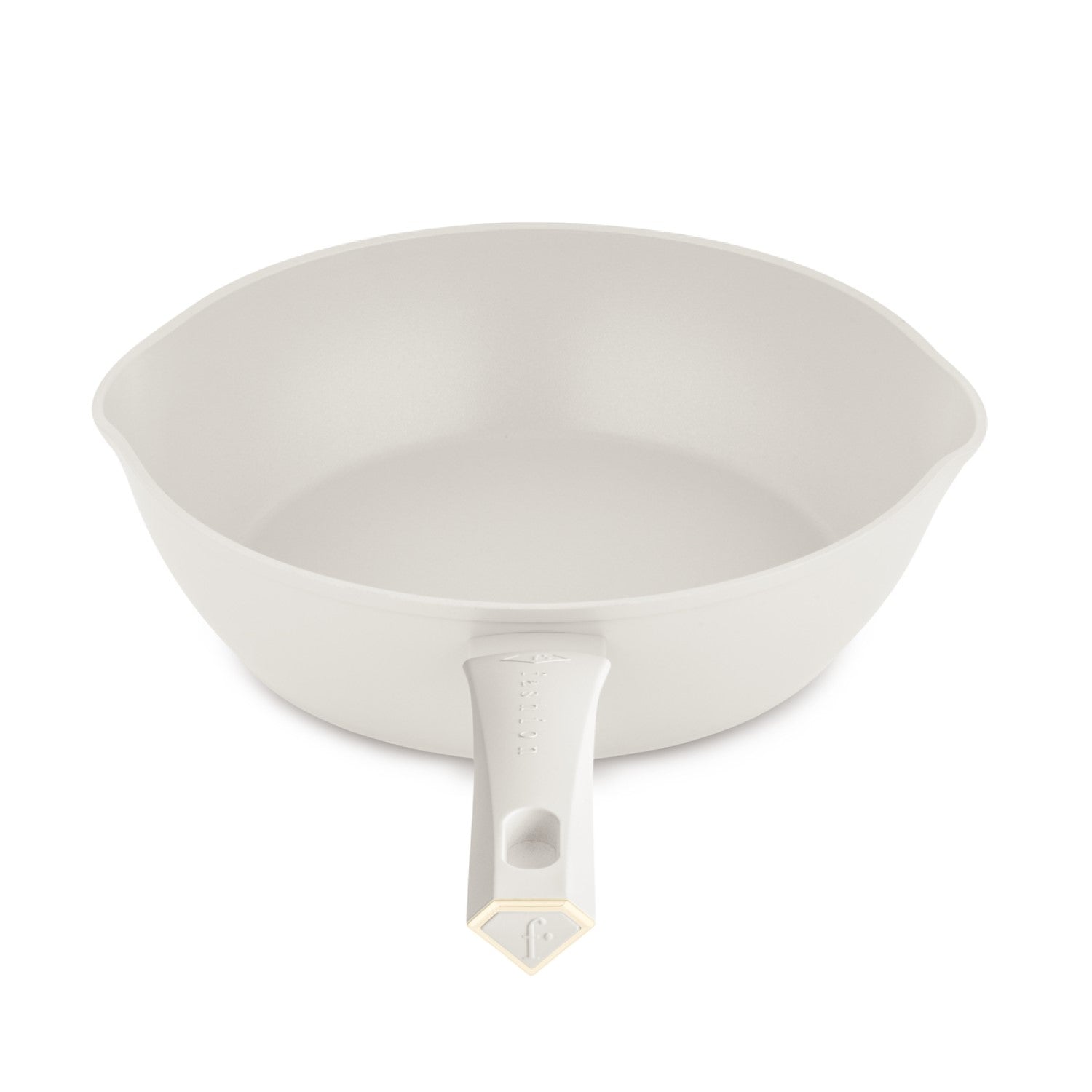 Fashion By Berlinger Haus 28cm TitanPro Non-Stick Deep Frypan - Cream