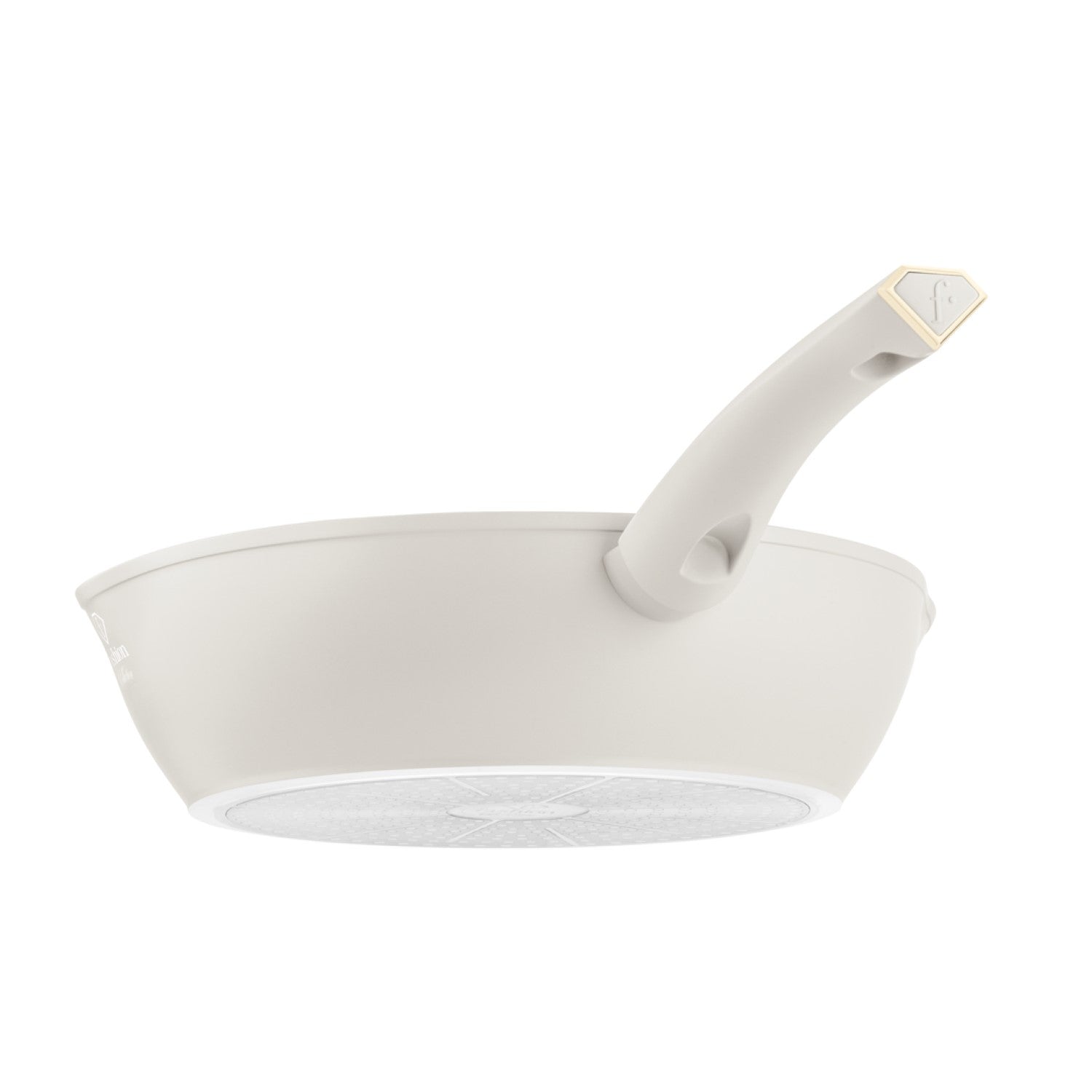 Fashion By Berlinger Haus 28cm TitanPro Non-Stick Deep Frypan - Cream